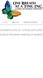 Mobile Screenshot of onebreathatatime.net